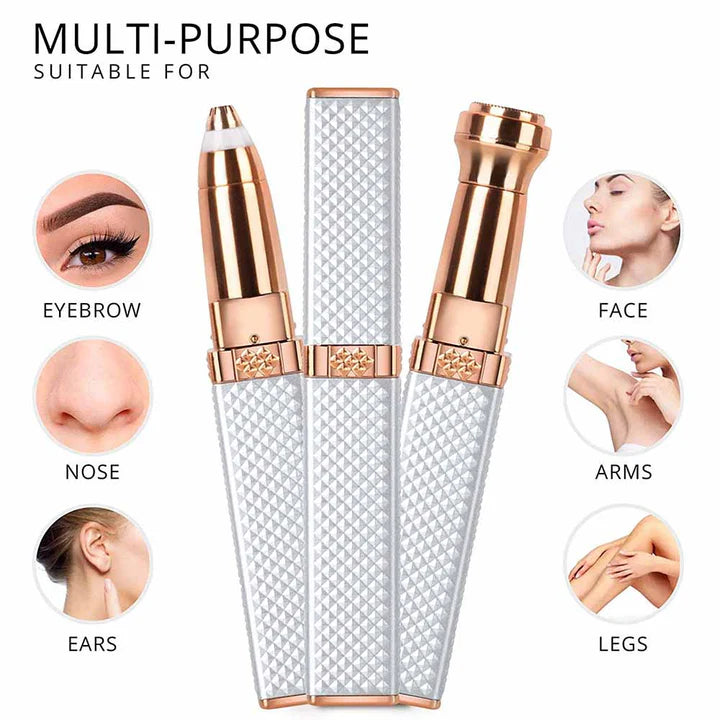 2 In 1 Facial And Eyebrow Hair Remover