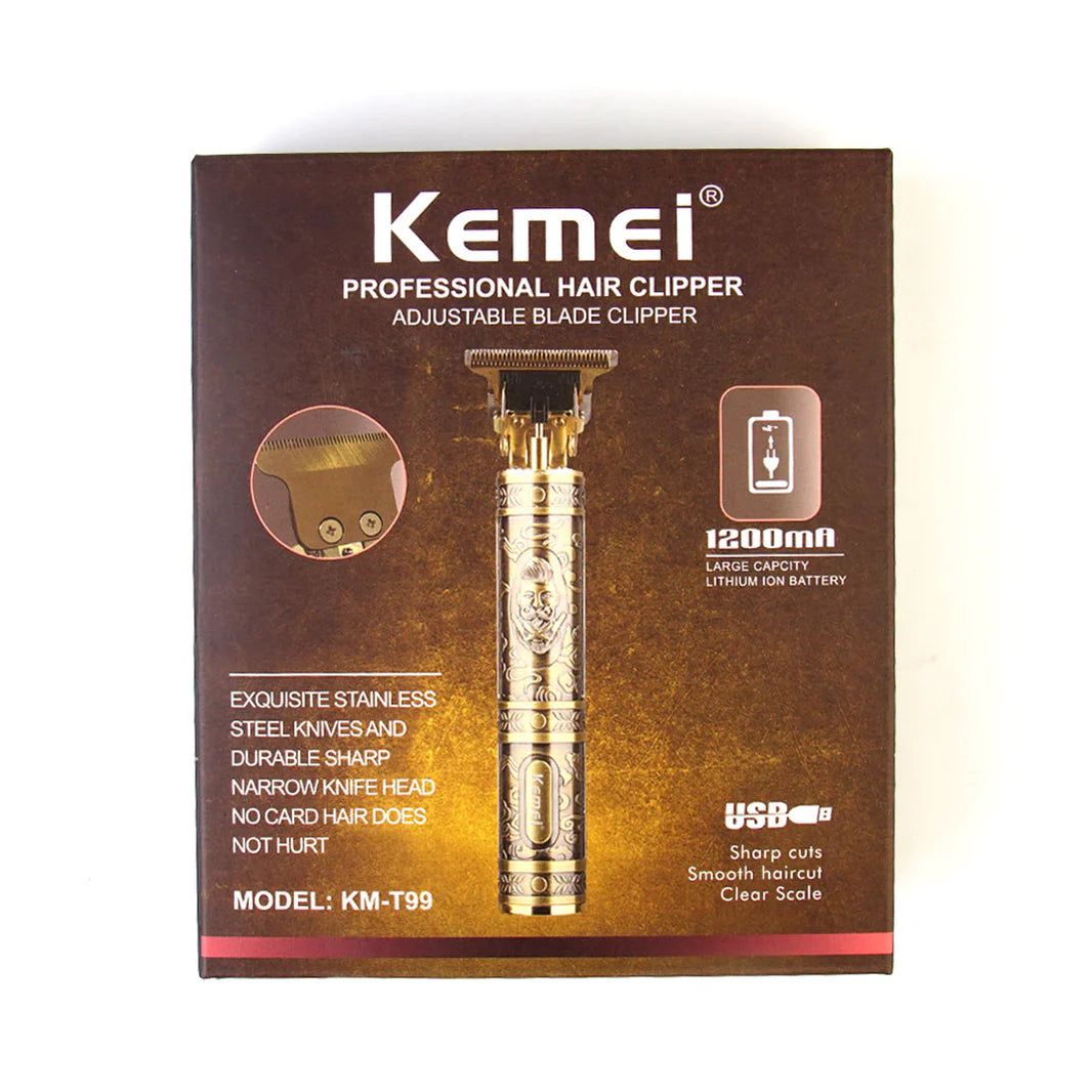 Kemei KM-T99 Professional Hair Clipper | Precision and Durability in Grooming Kit