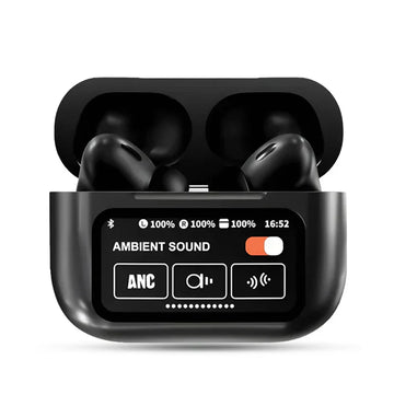 Air A9 Pro Digital Display Case Airpods / Anc/enc Touch Screen Wireless Earbuds